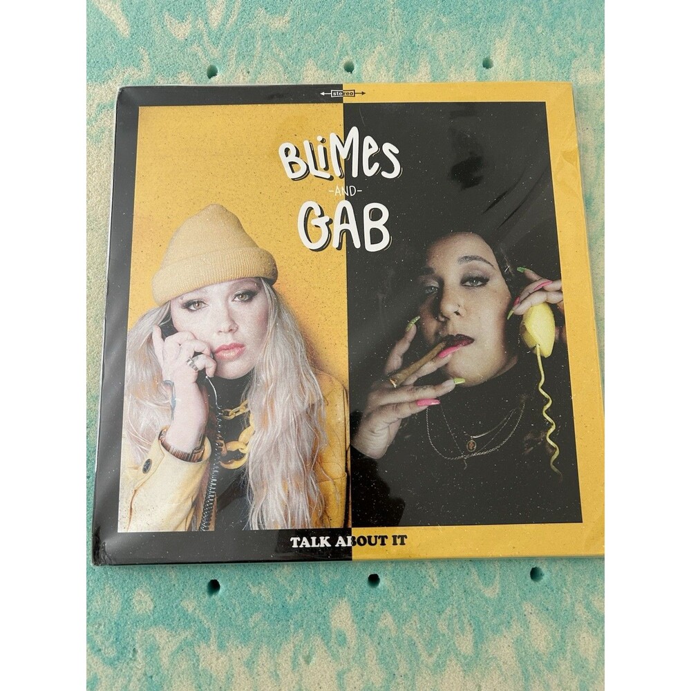 BLIMES AND GAB Talk About It 2x LP - Sealed - New - Vinyl - Crane City